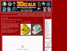 Tablet Screenshot of 3decals.com